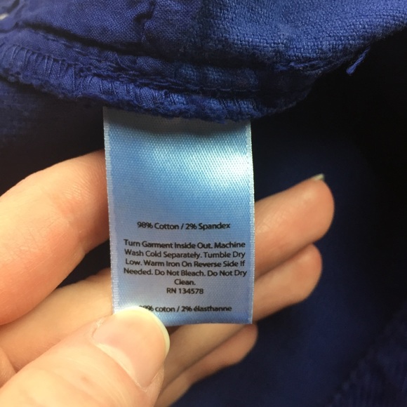 Vineyard Vines 5 Pocket Cords Blue Corduroy Pants - Picture 5 of 7